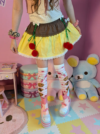 Puddin' a Smile On pudding skirt!