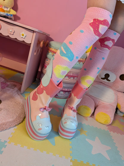 Sweet Komugi Platform Boots