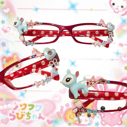 Polkadeer Deco Glasses