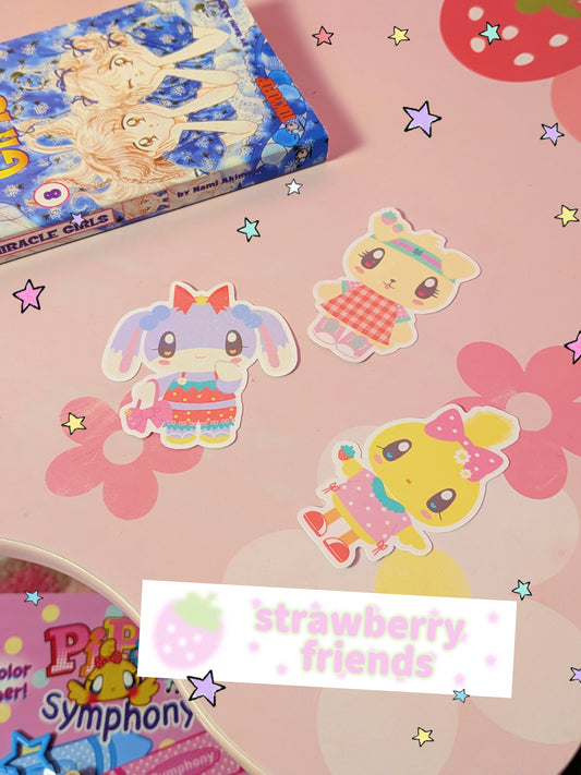 Strawberry Friends stickers