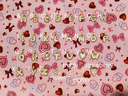 Sparkling Gal's Heart chain belt