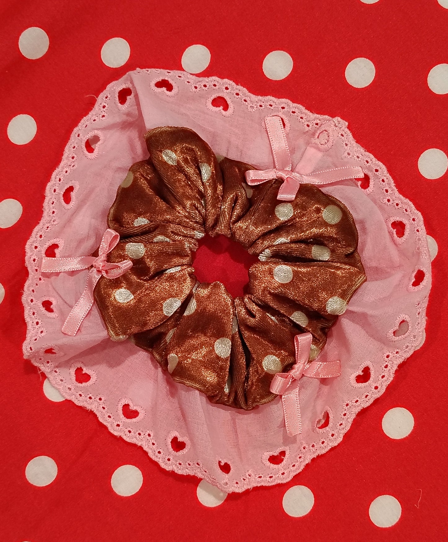 Chocoberry Scrunchie