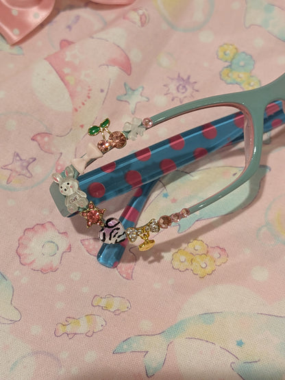 Bunny Love deco glasses