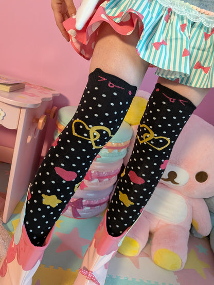 Punky Gal Over the Knee Socks