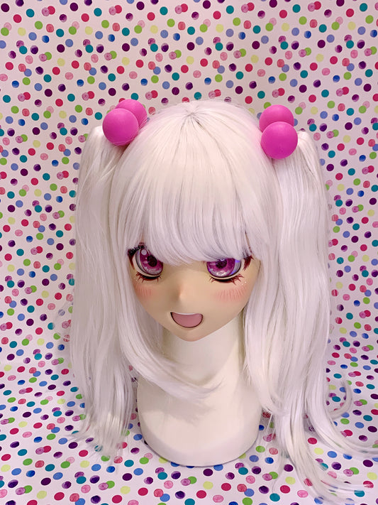 Dark Pink Hair Bobbles