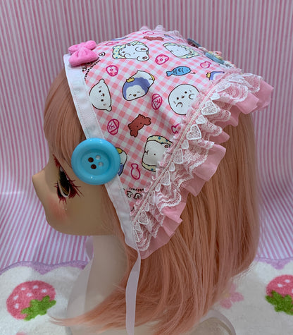 Cutie Middle Bow Moppu Bandana