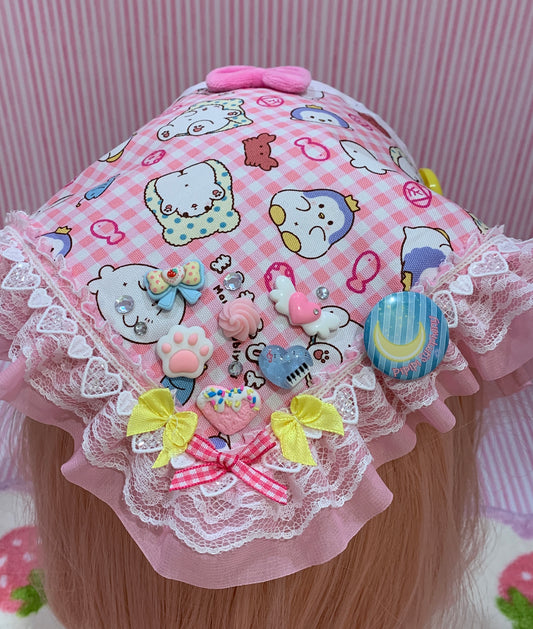 Cutie Middle Bow Moppu Bandana