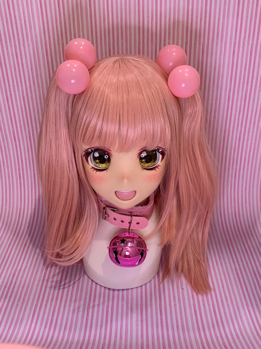 Pink Toy Ball Hair Bobbles