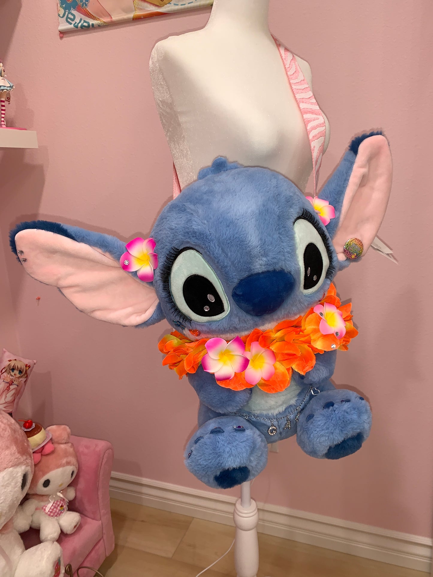 Gal Stitch Plush Bag