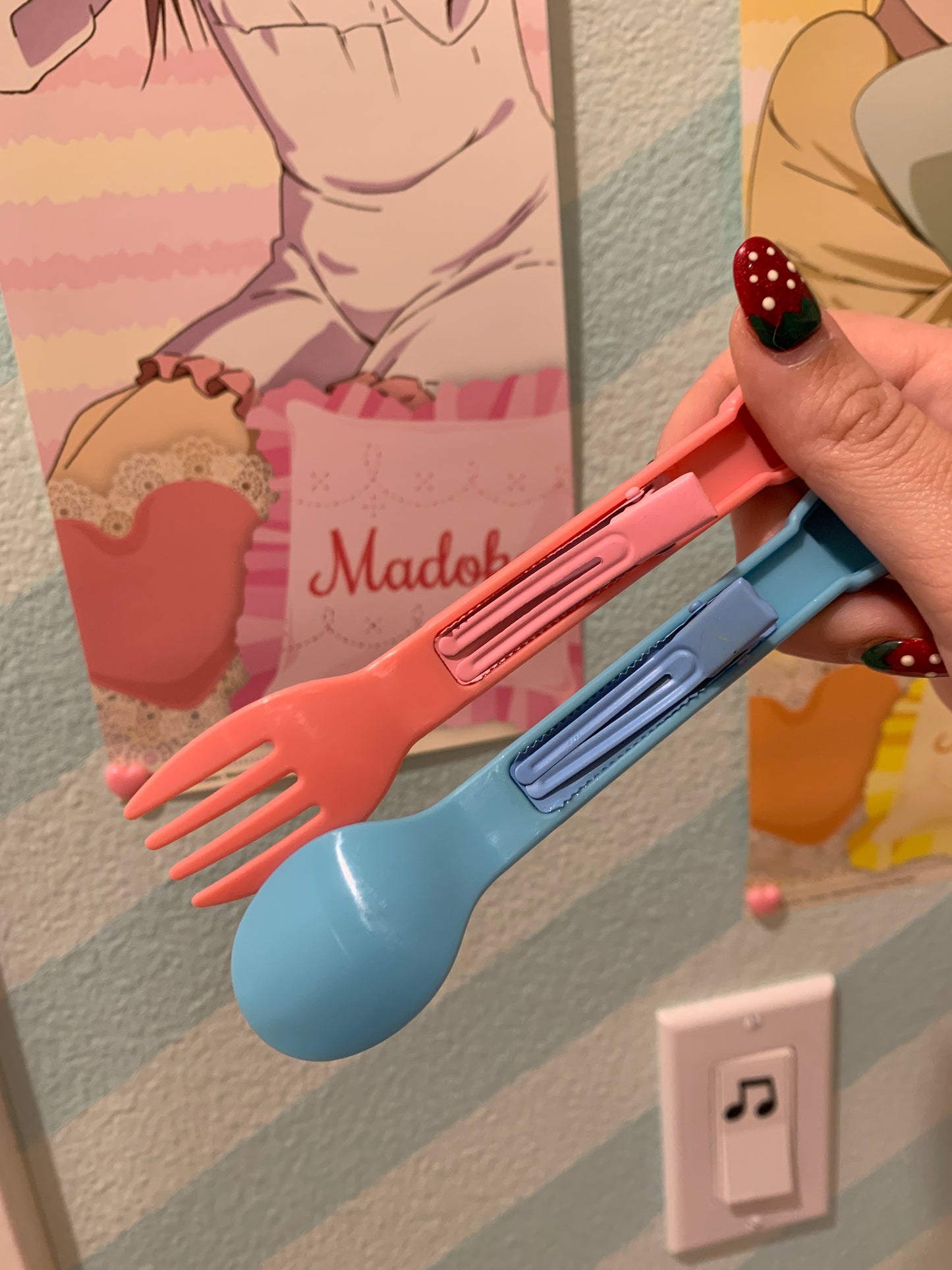 Fork and Spoon Clips